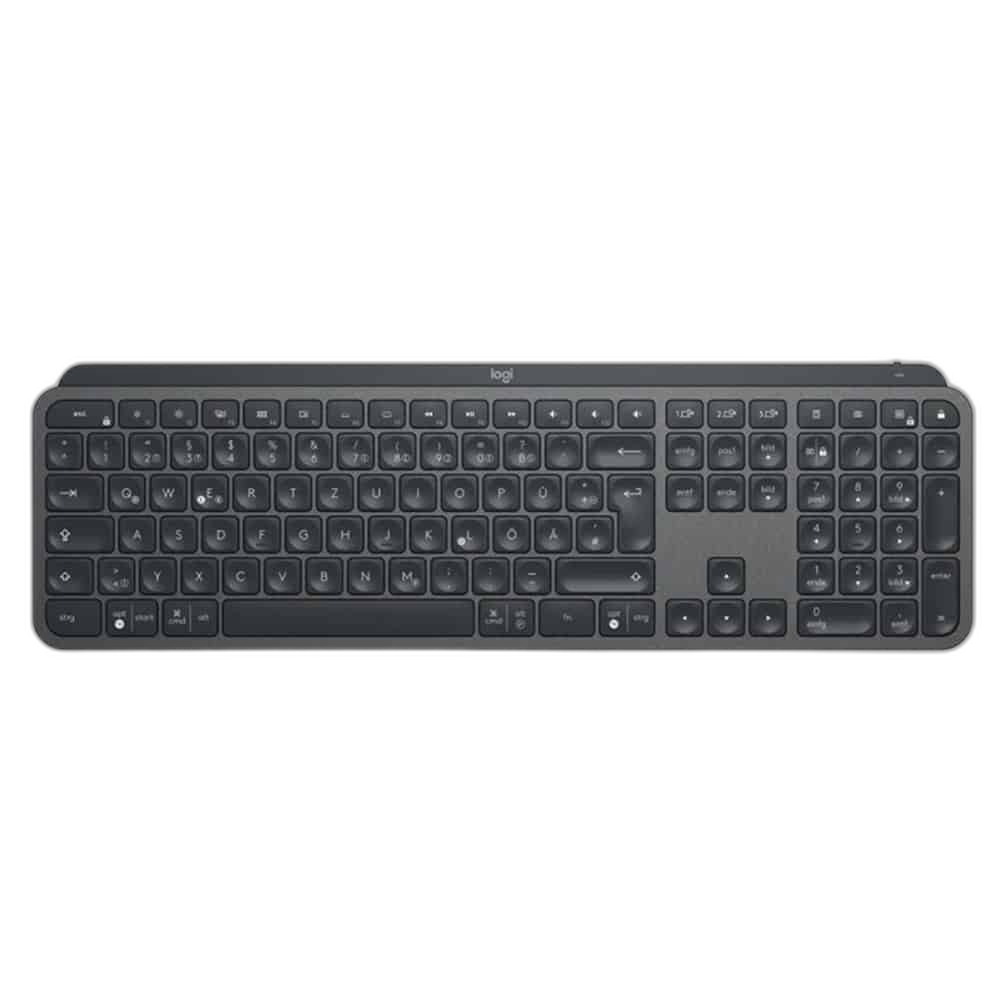 Logitech MX Keys Advanced Wireless Keyboard, Graphite