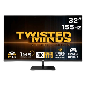 Twisted Minds UHD 32 inch 155Hz Gaming Monitor