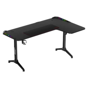 Twisted Minds WARRIOR L-Shaped RGB Gaming Desk Right Black 160*100*75cm