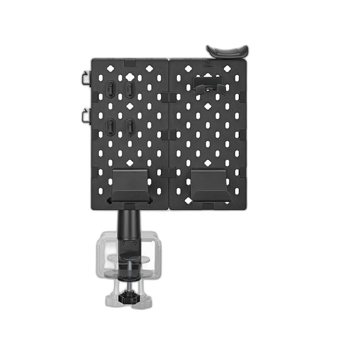 Twisted Minds Desk Mounted Pegboard Holder