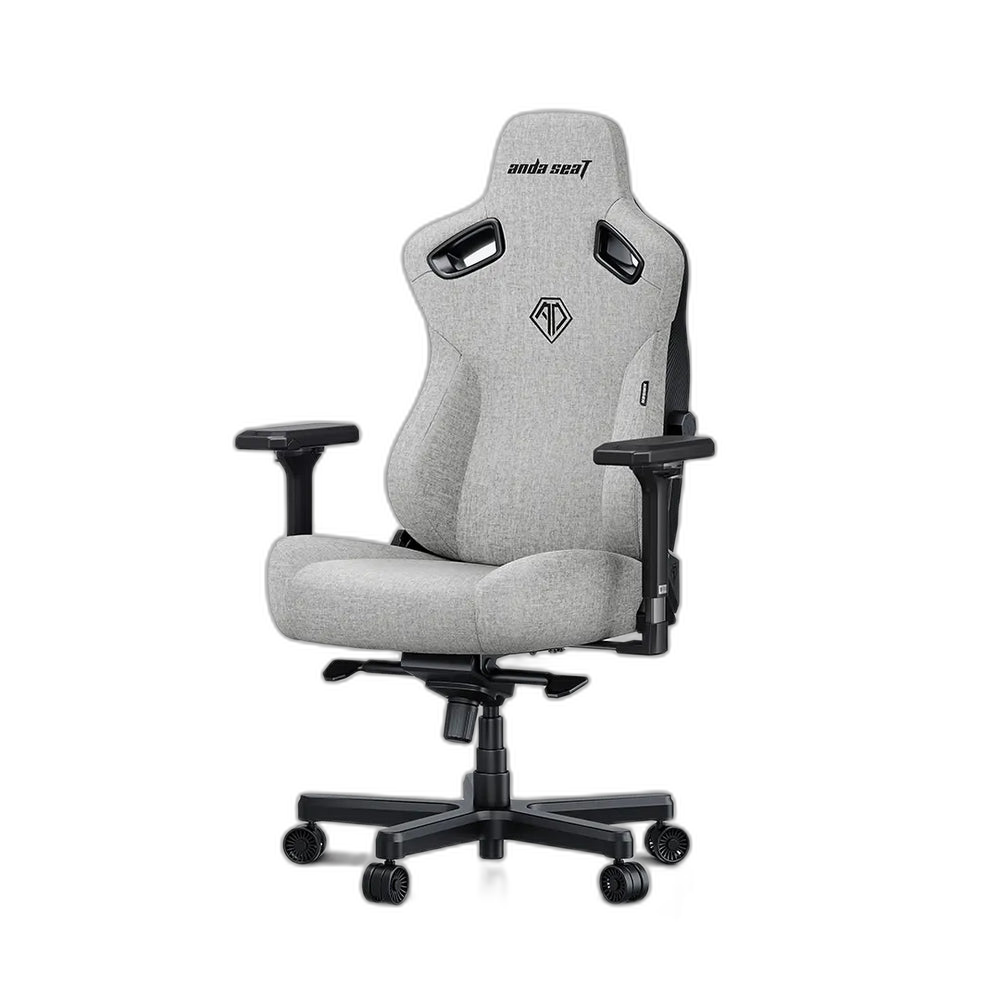 AndaSeat Kaiser 3 XL Gaming Chair, Comfortable Grey Design