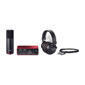 Focusrite Scarlett Solo Studio 4th Gen Bundle, Complete Recording Kit