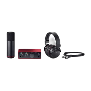 Focusrite Scarlett Solo Studio 4th Gen Bundle, Complete Recording Kit