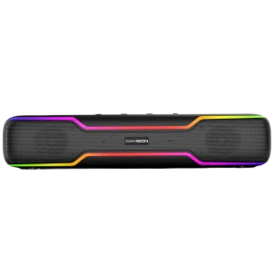 GAMEON Dominator Blaze Wireless RGB Soundbar, Black Design