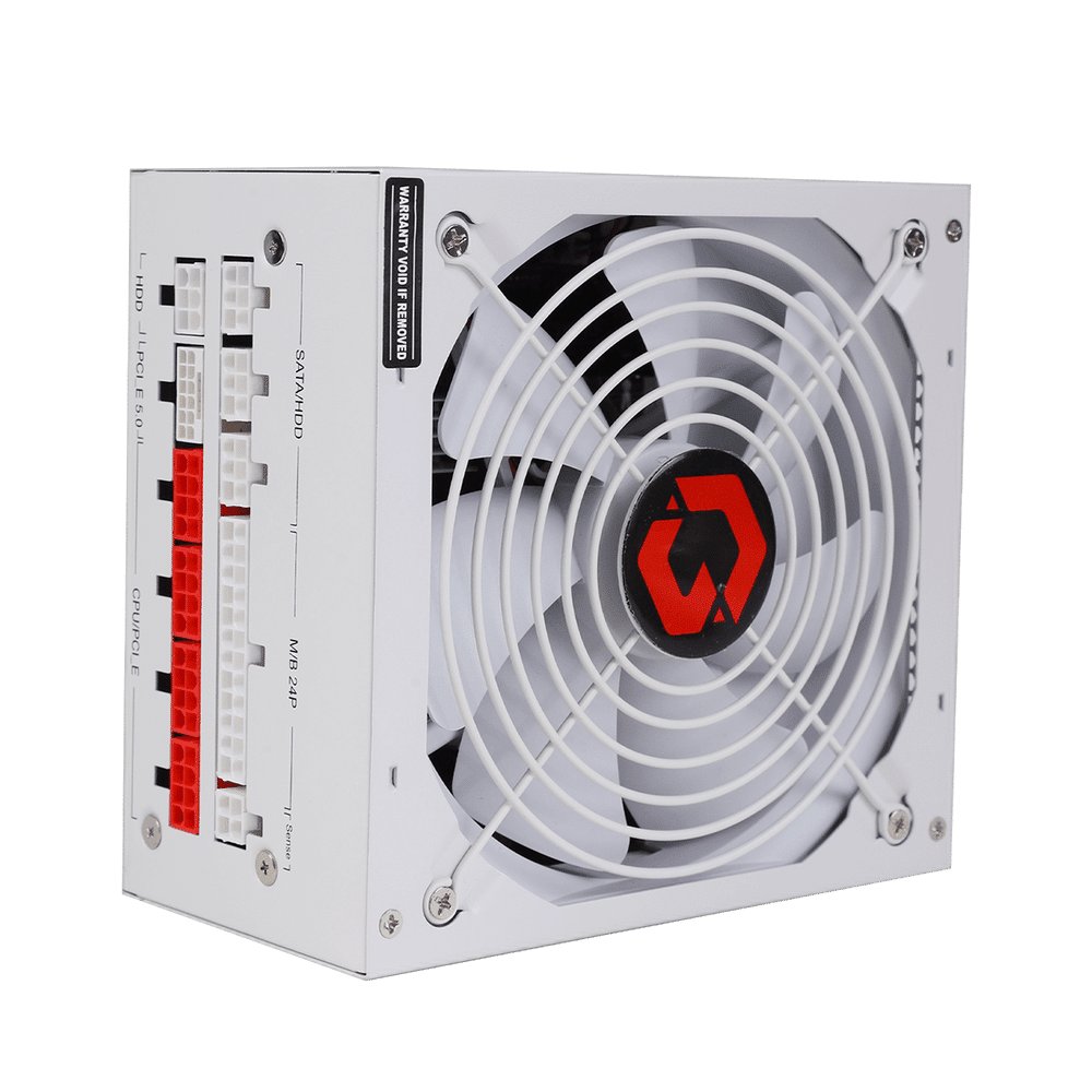 Gameon SPY2 1000 Watts 80 PLUS Gold Power Supply, White