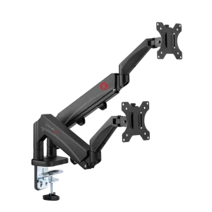 Gameon GO-5350 17-32 Inch Dual Monitor Arm - Black