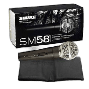 Shure SM58 SE-X Cardioid Dynamic Vocal Microphone