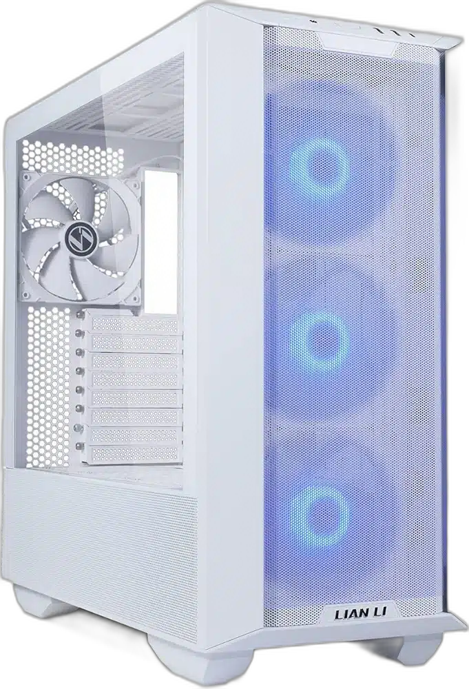 Lian LI Lancool III RGB Mid Tower Gaming Case, White