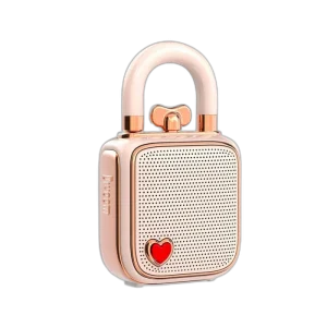 Divoom LoveLock Bluetooth Speaker, Portable Design & Voice Recording