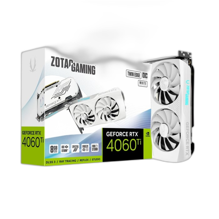 ZOTAC Gaming GeForce RTX 4060 Ti Twin Edge OC Edition 8GB GDDR6
