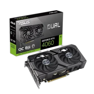 ASUS Dual GeForce RTX 4060 EVO OC 8GB GDDR6 Graphics Card