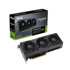 ASUS Prime GeForce RTX 4070 SUPER OC 12GB GDDR6X Graphics Card