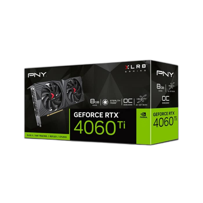 PNY VERTO GeForce RTX 4060 Ti 8GB OC GDDR6