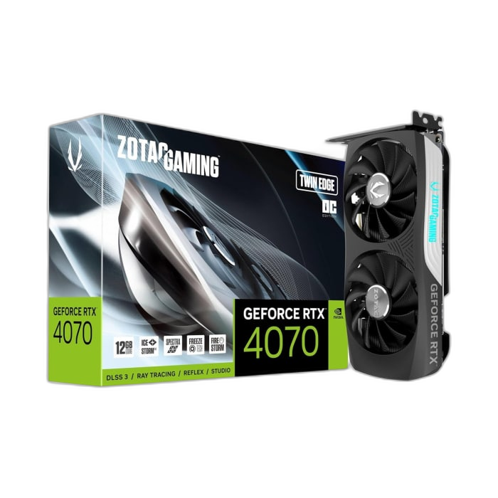 ZOTAC Gaming GeForce RTX 4070 Twin Edge OC Edition 12GB GDDR6