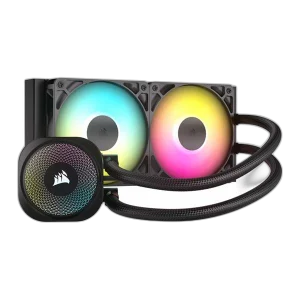 CORSAIR NAUTILUS 240 RS 2x120mm ARGB CPU Liquid Cooler - Black