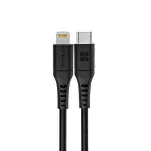 Promate PowerLink 20W USB-C to Lightning Cable, 1.2M