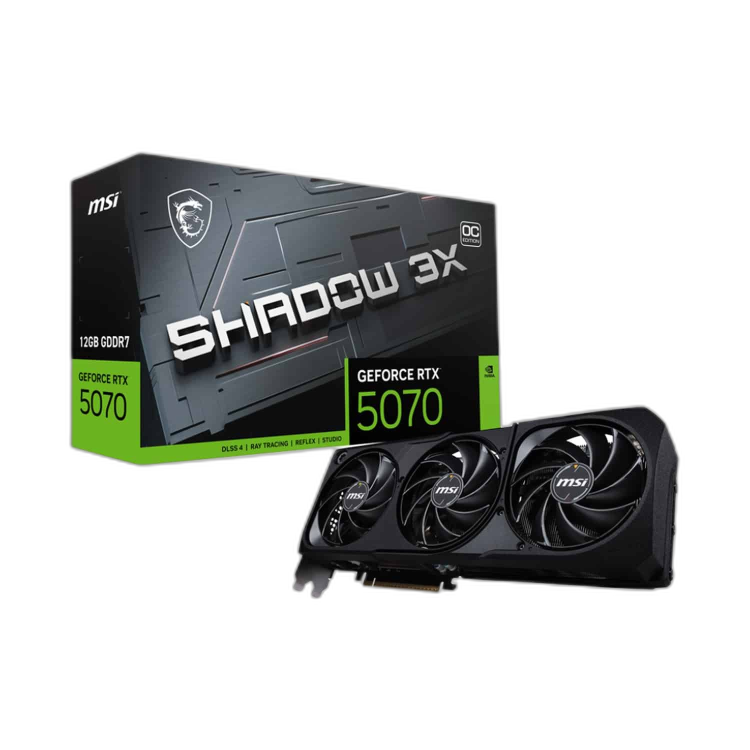 MSI Geforce RTX 5070 12GB GDDR7 Graphics Card