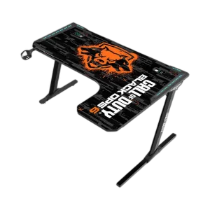 GameOn Black Ops 6 L-Shaped Gaming Desk - Right