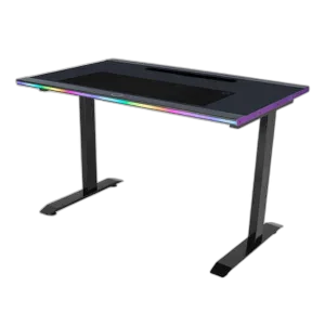 Cooler Master GD120 ARGB Gaming Desk - Black/Purple