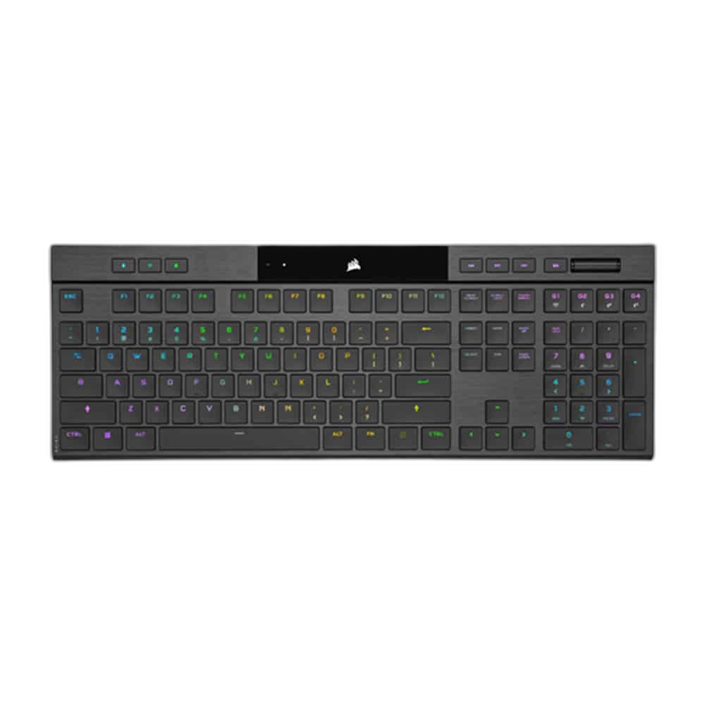 Corsair K100 AIR Ultra-Thin Wireless Gaming Keyboard, Black
