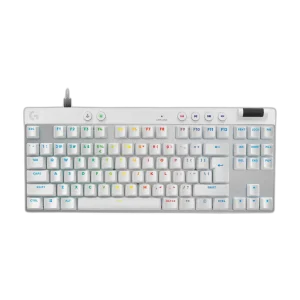 Logitech G PRO X TKL RAPID Magnetic Gaming Keyboard - White