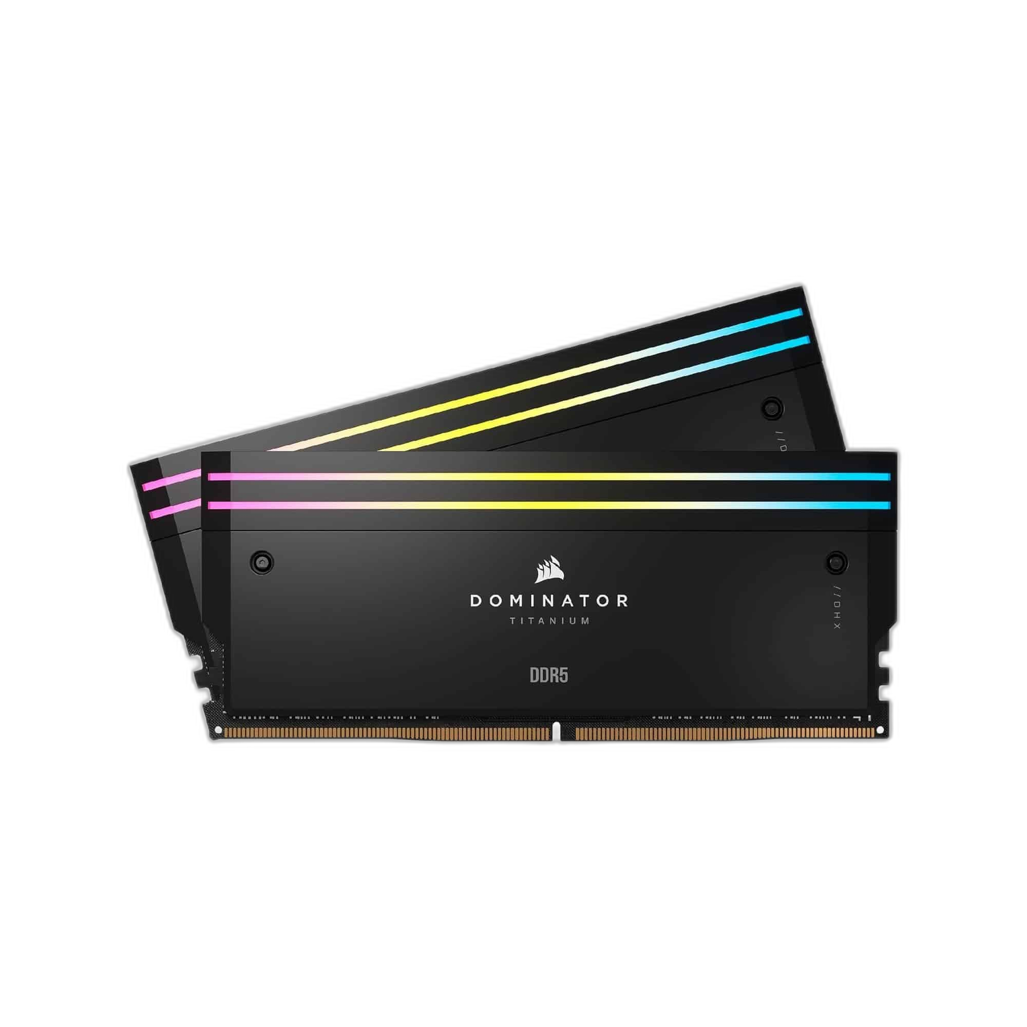 Corsair Dominator Titanium RGB 96GB DDR5 Memory Kit, Black
