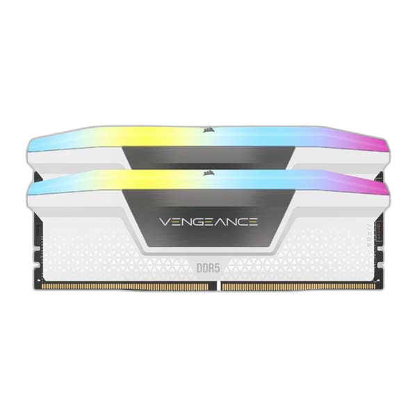 Corsair Vengeance RGB 64GB DDR5 Memory Kit, White