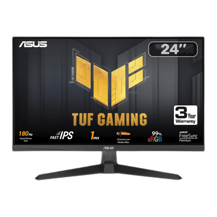ASUS TUF Gaming VG249Q3R 23.8 inch FHD 180Hz Monitor