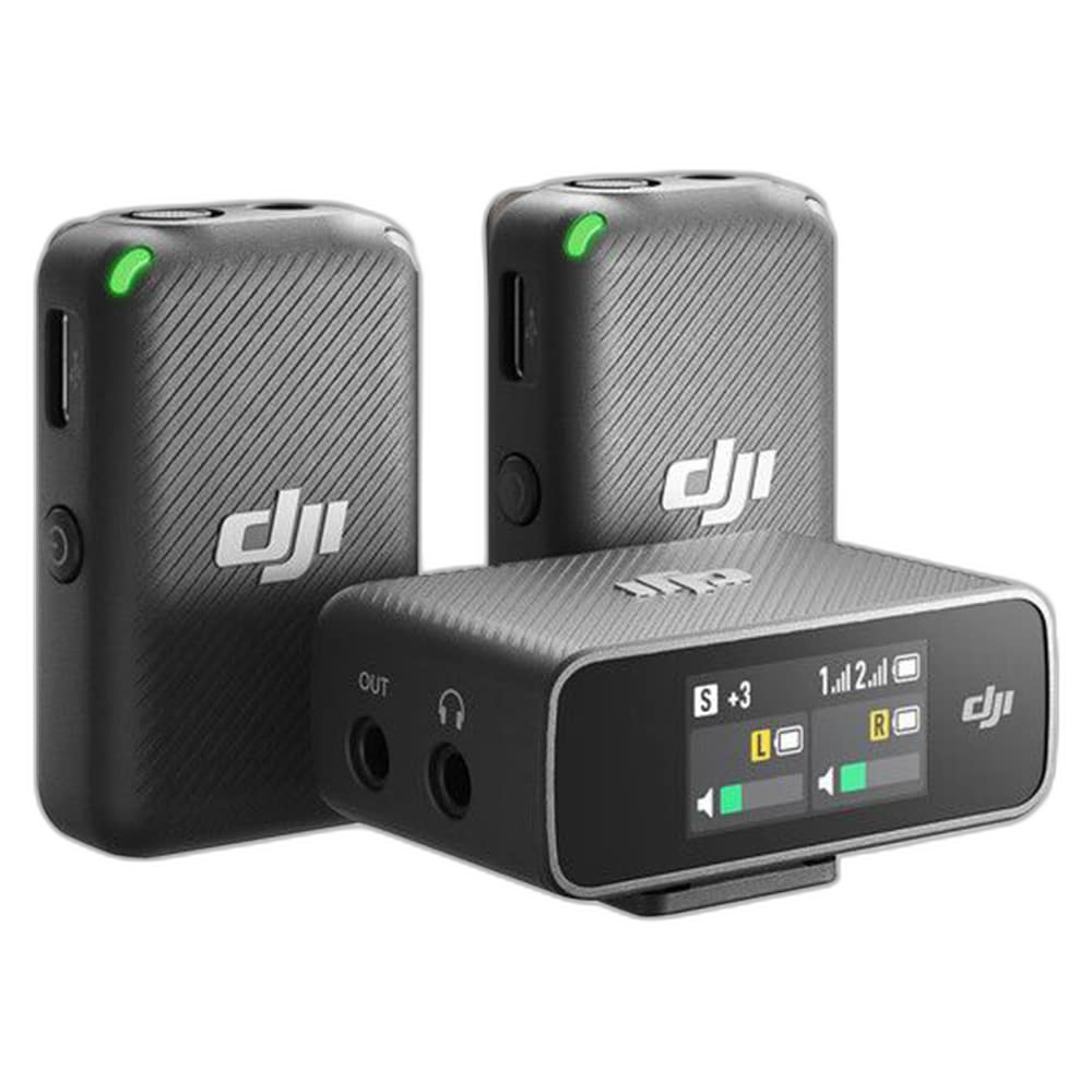 DJI MIC100 2-Person Compact Wireless Microphone System
