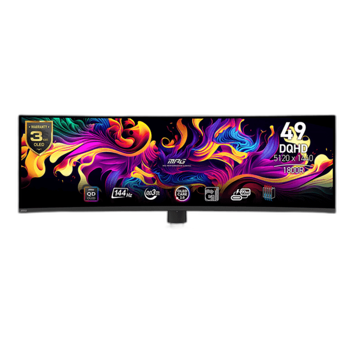 MSI MPG 491CQP 49 inch QD-OLED Curved Monitor