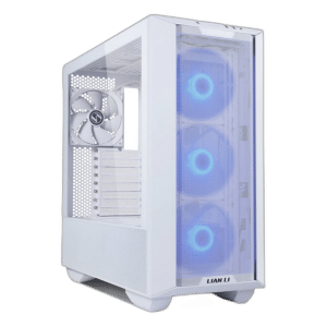 LIAN LI Lancool III RGB Mid Tower Case, Tempered Glass, White