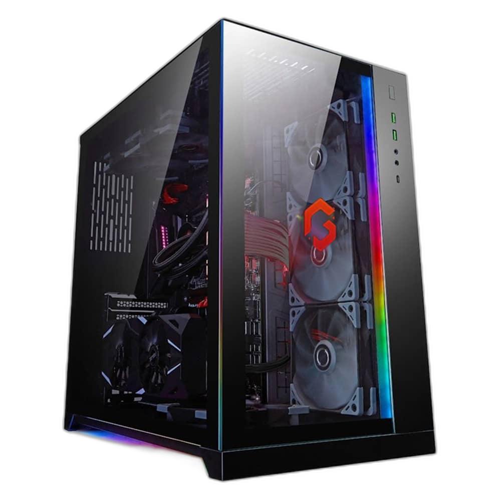 LIAN LI Gameon Edition Dynamic Mid Tower Case, Black