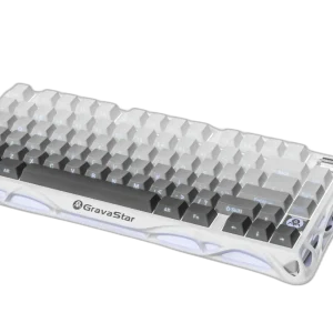 GravaStar Mercury K1 Gradient White Wireless Keyboard
