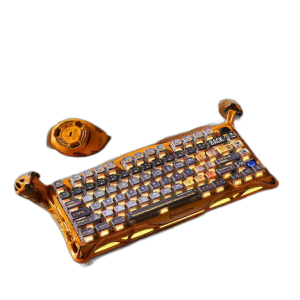 GravaStar Mercury K1 Pro Battle Worn Yellow Wireless Keyboard
