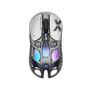 GravaStar Mercury X Pro Interstellar Silver Wireless Gaming Mouse, 49g