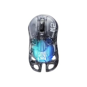 GravaStar Mercury M2 Transparent Black Wireless Gaming Mouse, 79g