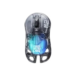 GravaStar Mercury M2 Transparent Black Wireless Gaming Mouse, 79g