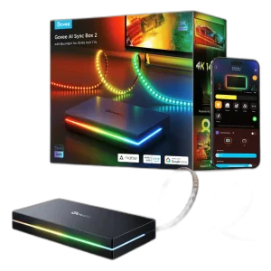 Govee AI Sync Box 2 HDMI 2.0 4K Light Sync for 55-65 Inch TVs