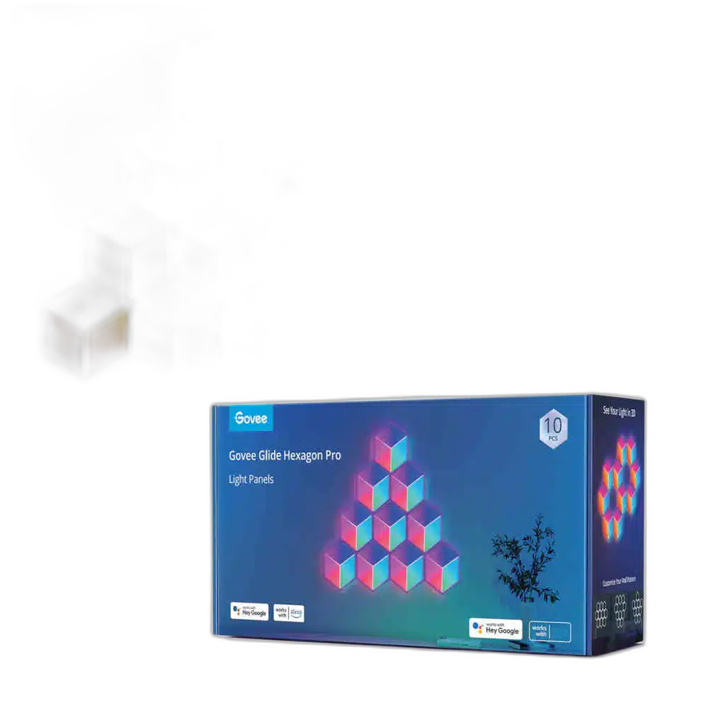 Govee Glide Hexa Pro LED Light Panels 10PCS Customizable