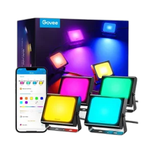 Govee H7060 RGBICWW LED Smart Flood Lights