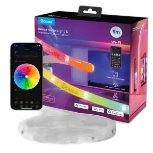Govee H612A RGBIC Wi-Fi + Bluetooth LED Strip Lights 5M
