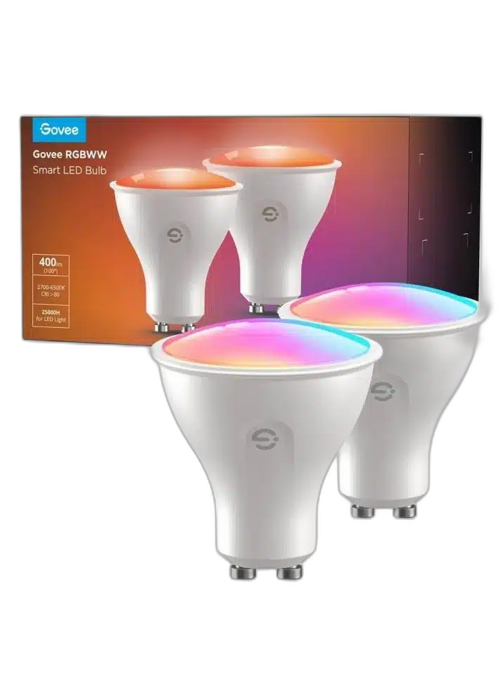 Govee B600D3C1 RGBWW LED Bulb 2-Pack GU10