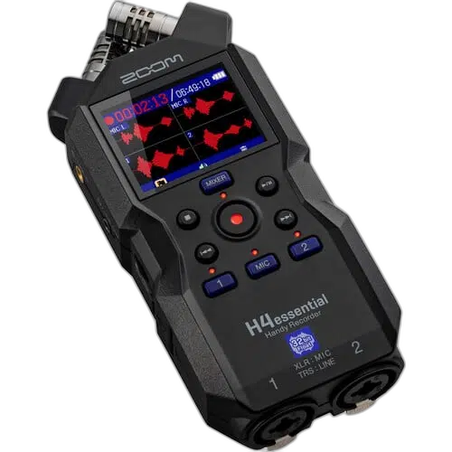 Zoom H4essential body and controls