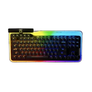HYTE KEEB TKL Mechanical RGB Keyboard, Tenkeyless Layout, Black