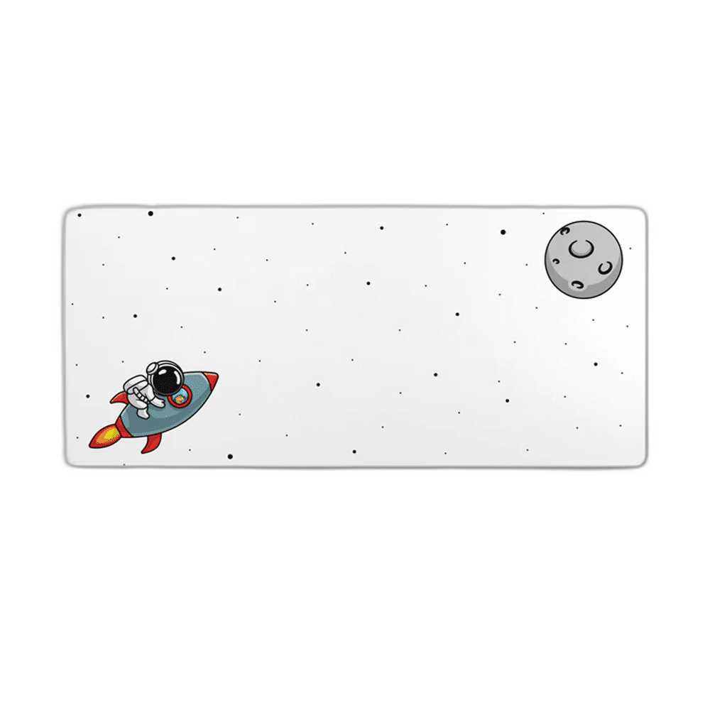 To The Moon Deskmat Collection - White Edition