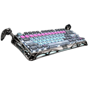 GravaStar Mercury V75 Pro Cyberpunk Gaming Keyboard, 75% Layout
