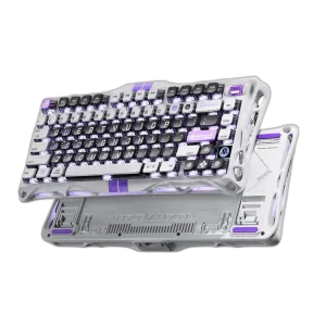 GravaStar Mercury V75 Hall-Effect Gaming Keyboard, Mecha Gray 75%