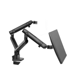 Silver Stone Dual Monitor Arm Mount 17" to 32" Adjustable