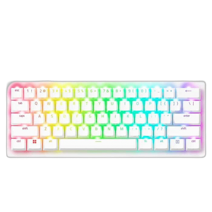 Razer HuntsMan V3 Pro Mini 60% Esports Keyboard, White Edition