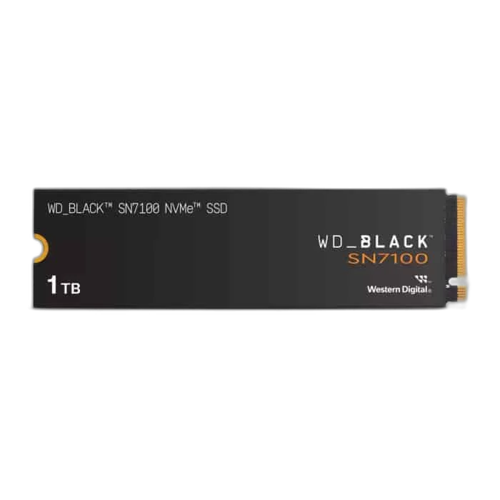 WD Black 1TB SN7100 NVMe M.2 SSD — product view